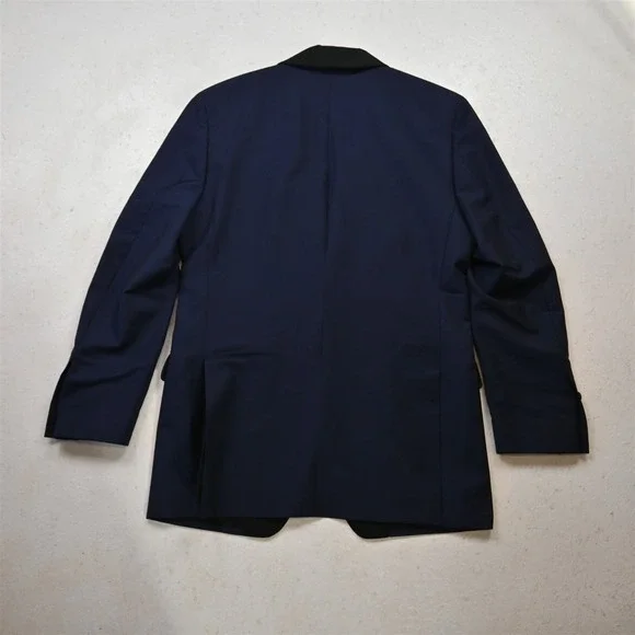 Brooks Brothers 38R 1818 Milano Vitale Barberis Wool Italy Tuxedo Smoking Jacket